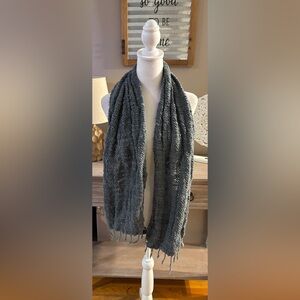 Marquete Free Weave Handwoven Cotton Scarf